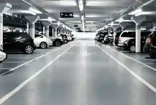 Parking at Lodha Crown Kolshet