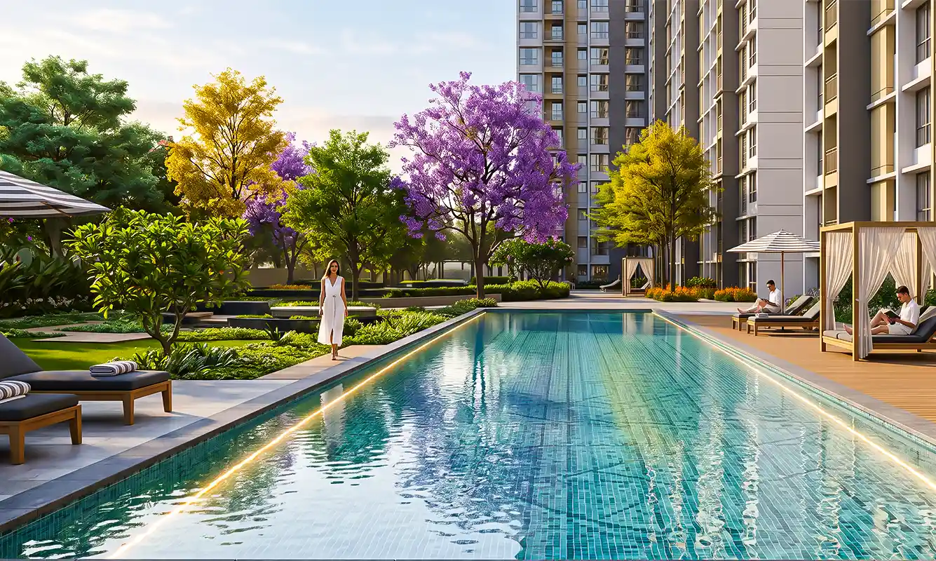 Lodha Crown Kolshet virtual site visit preview